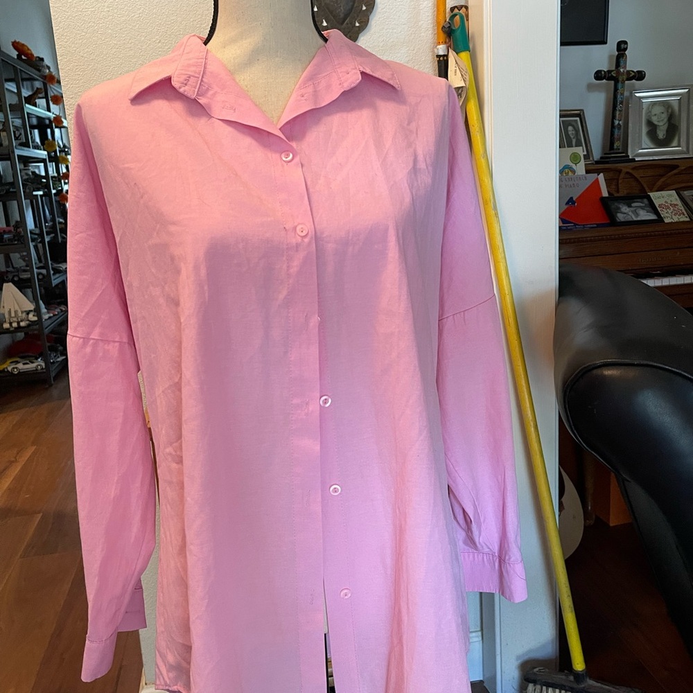 Pink blouse